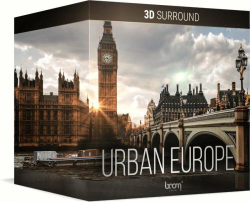 BOOM Library Urban Europe 3D Surround (Digital product)