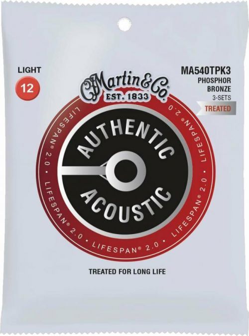 Martin MA540TPK3 Authentic Lifespan