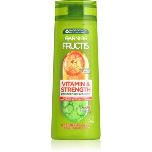 Garnier Fructis Vitamin & Strength Strengthening Shampoo for Damaged Hair 400 ml