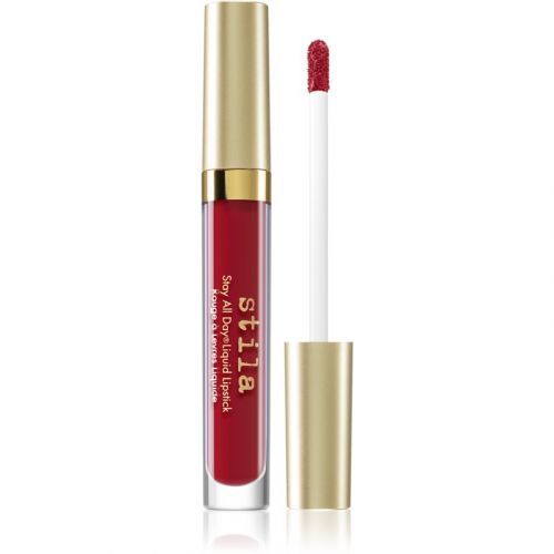 Stila Cosmetics Stay All Day Long-Lasting Liquid Lipstick Fiery (Deep Red) 3 ml