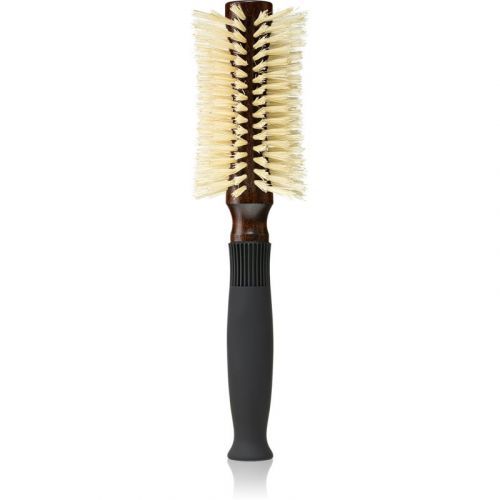 Christophe Robin Pre-Curved Blowdry Hairbrush Round Hair Hrush With Boar Bristles