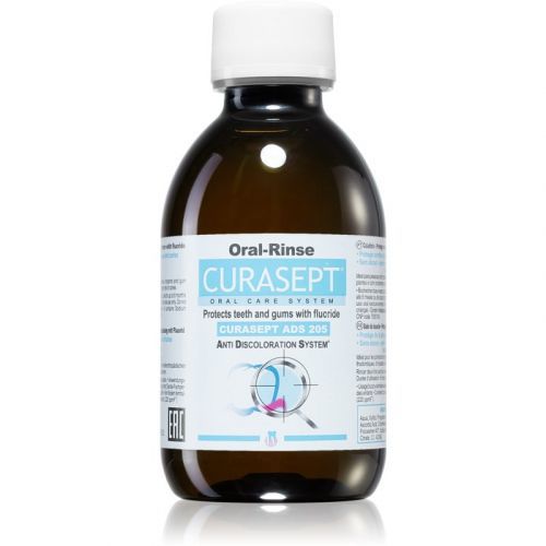 Curasept ADS 205 Mouthwash for Gentle Teeth Whitening and Enamel Protection 200 ml