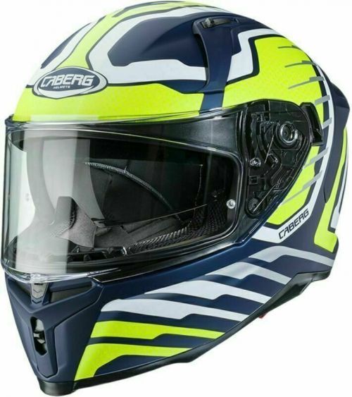 Caberg Avalon Forge Matt Blue Yama/White/Yellow Fluo S Helmet