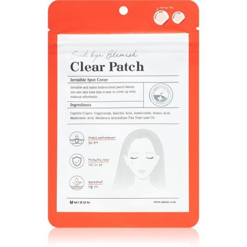 Mizon Good Bye Blemish Clear Patch Cleaning Patch to Treat Acne 44 pc