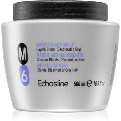 Echosline Anti-Yellow M6 Hair Mask for Yellow Tones Neutralization 500 ml