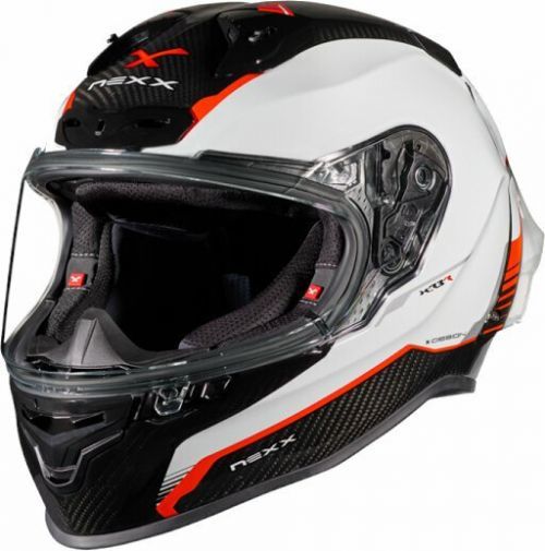 Nexx X.R3R Carbon White/Red XS Helmet