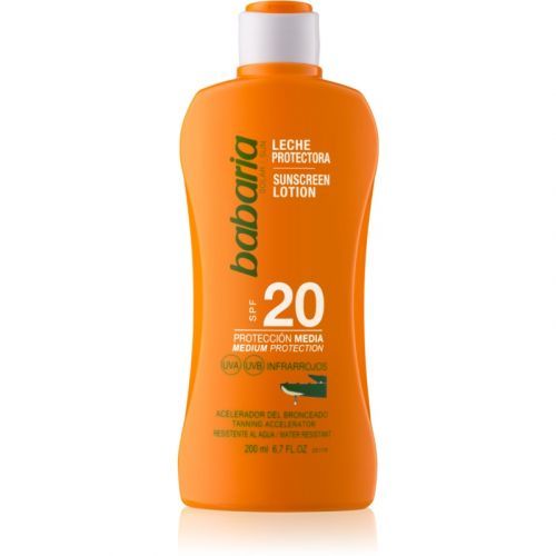 Babaria Sun Protective Water Resistant Sun Milk SPF 20 200 ml