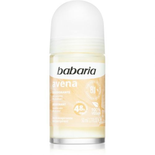 Babaria Deodorant Oat Antiperspirant Roll-On for Sensitive Skin 50 ml