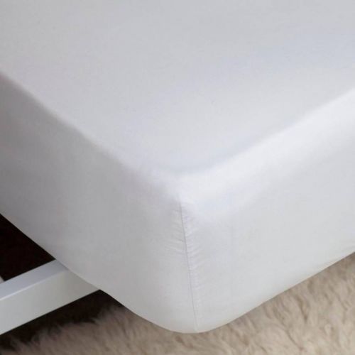 Premium Blend Super King Fitted Sheet White