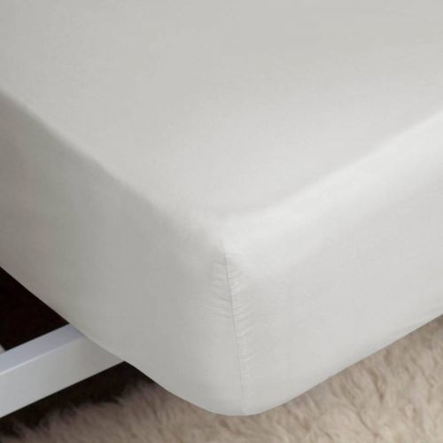 Premium Blend Single Fitted Sheet Ivory