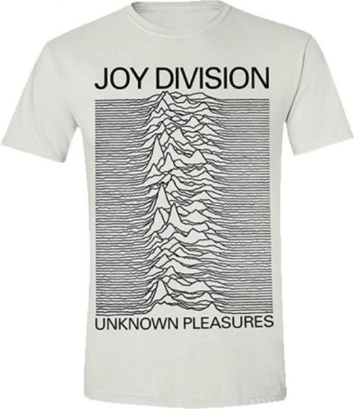 Joy Division T-Shirt Unknown Pleasures White S