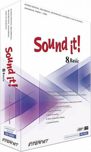 Internet Co. Sound it! 8 Basic (Win) (Digital product)
