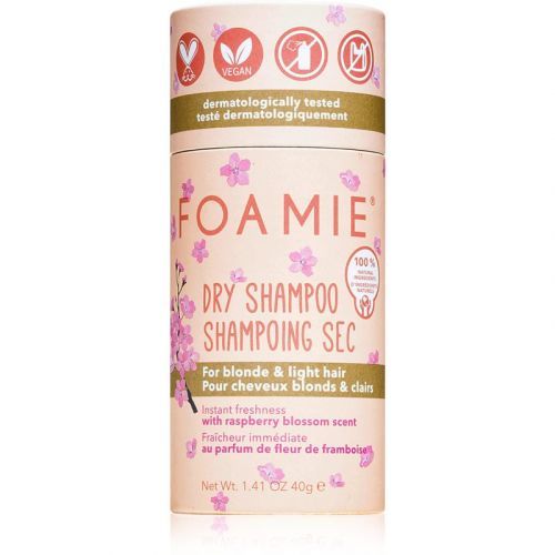 Foamie Berry Blonde Dry Shampoo dry shampoo in powder For Blondes And Highlighted Hair 40 g