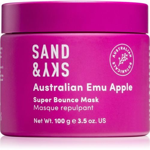 Sand & Sky Australian Emu Apple Super Bounce Mask Hydrating and Brightening Mask for Face 100 g