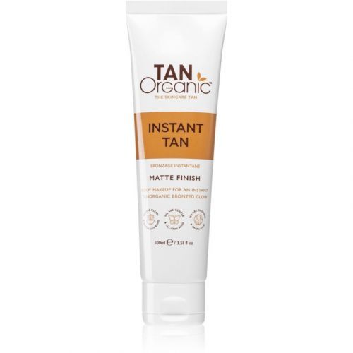 TanOrganic Instant Tan Self-Tanning Body Cream with Matte Effect 100 ml