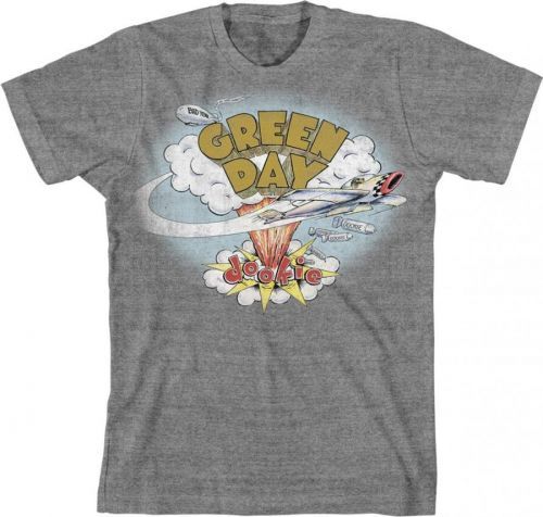 Green Day T-Shirt Dookie Grey M
