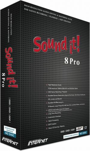 Internet Co. Sound it! 8 Pro (Win) (Digital product)