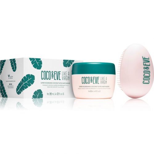 Coco & Eve Like A Virgin Super Nourishing Coconut & Fig Hair Masque Set For The Perfect Appearance Of The Hair