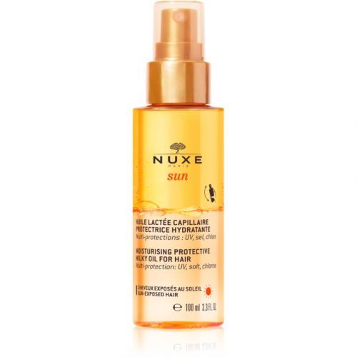 Nuxe Sun Protection Milk Oil for Hair for Hair Damaged by Chlorine, Sun & Salt 100 ml