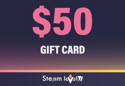 SteamLevelU 50 USD Gift Card