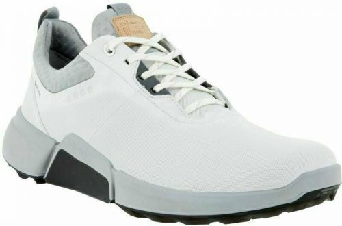 Ecco Biom H4 Mens Golf Shoes White/Concrete Dritton 43
