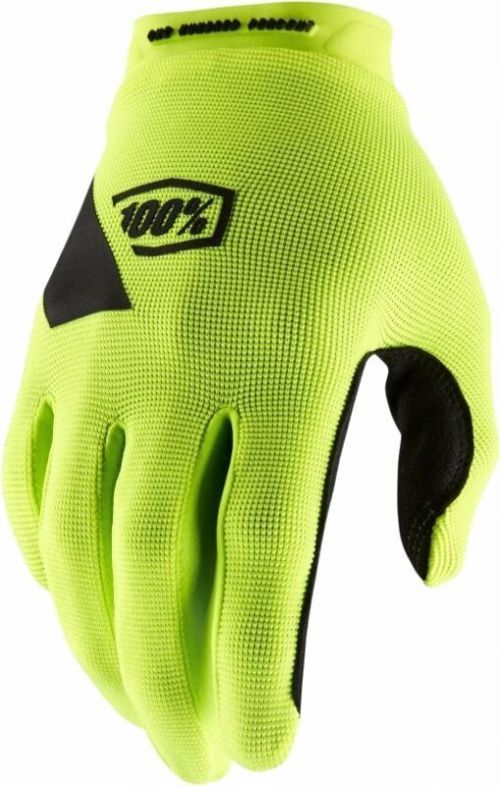 100% Ridecamp Women's Gloves Fluo Yellow/Black M