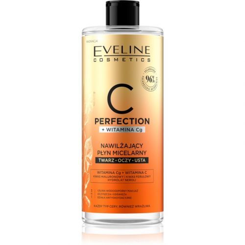 Eveline Cosmetics C Perfection Moisturizing Micellar Water with Vitamine C 500 ml