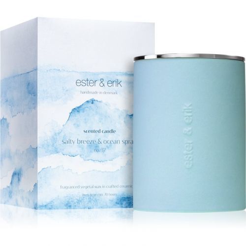 ester & erik Scented Candle Salty Breeze & Ocean Spray (No. 37) scented candle 350 g
