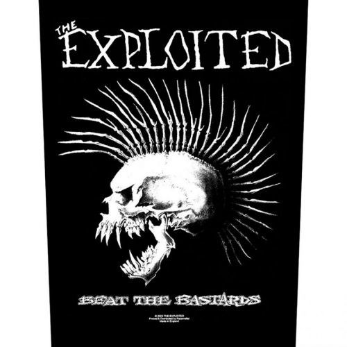 The Exploited Beat The Bastards Backpatch