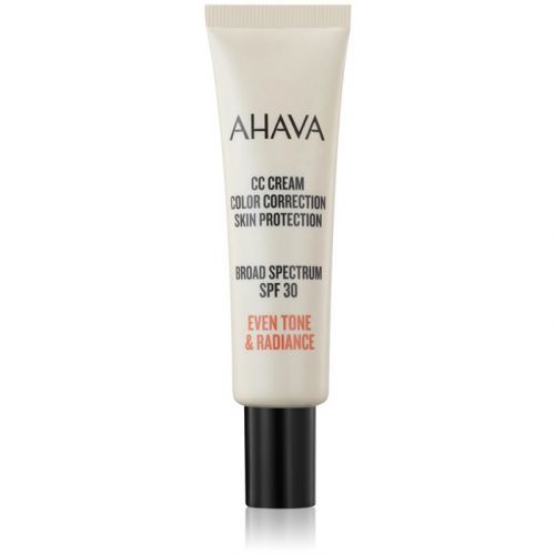 AHAVA CC Cream Color Correction CC Cream for Even Skintone SPF 30 30 ml