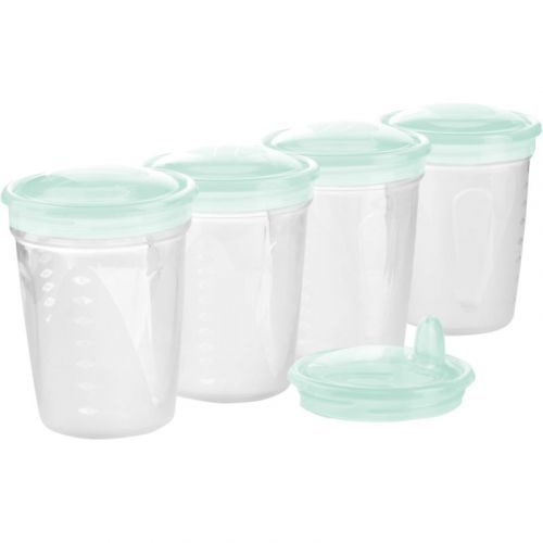 BabyOno Get Ready food containers 4 pcs 4x200 ml