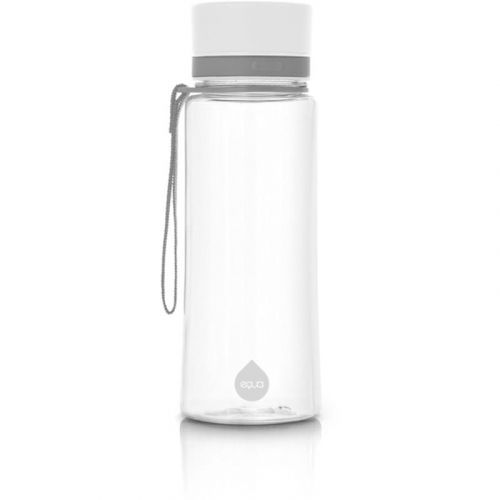 EQUA Plain White water bottle 600 ml