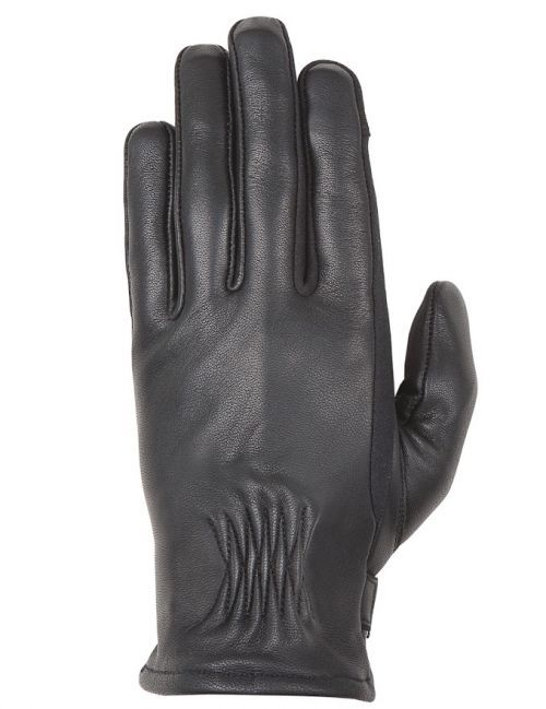 Helstons Candy Summer Leather Black Beige Gloves T6