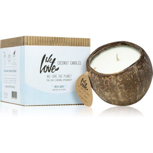 We Love The Planet You Love a Natural Atmosphere Arctic White scented candle Natural 190 g