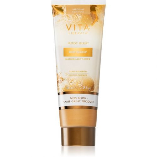 Vita Liberata Body Blur Body Makeup Self-Tanning Cream for Body Shade Medium 100 ml