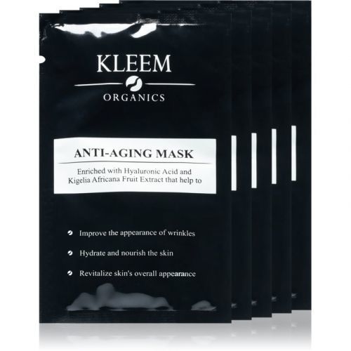 Kleem Organics Anti-Aging Mask Firming Anti-Wrinkle Face Mask 5 pc