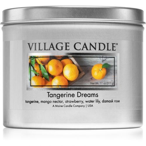 Village Candle Black Bamboo scented candle in tin 311 g
