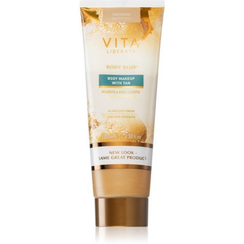 Vita Liberata Body Blur Body Makeup With Tan Bronzer for Body Shade Medium 100 ml
