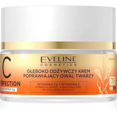 Eveline Cosmetics C Perfection Intensive Nourishing Cream with Vitamine C 70+ 50 ml
