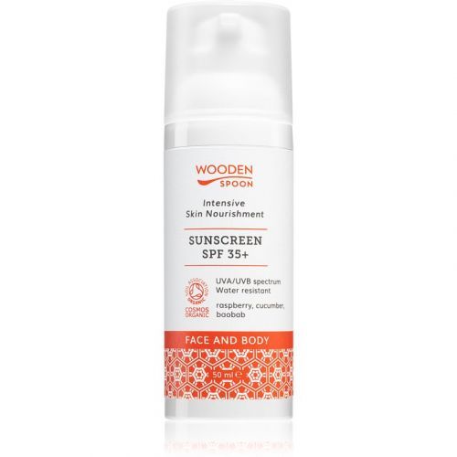 WoodenSpoon Skin Nourishment Sun Lotion for Face and Body SPF 35 50 ml