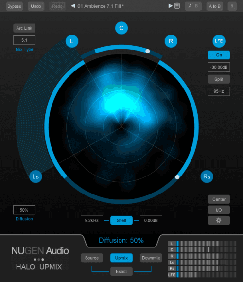 Nugen Audio Halo Upmix (Digital product)
