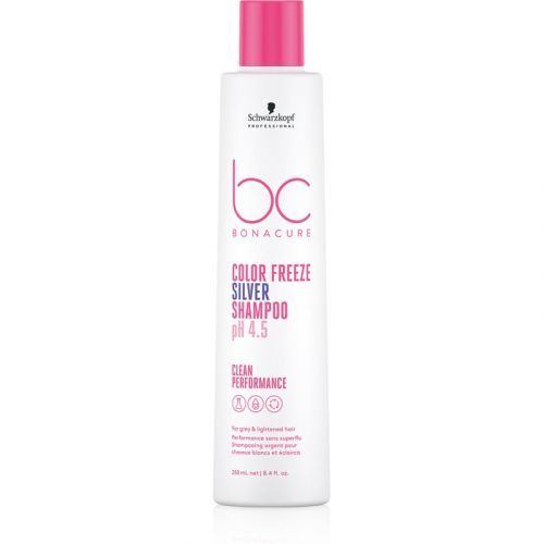 Schwarzkopf Professional BC Bonacure Color Freeze Silver Silver Shampoo For Blondes And Highlighted Hair 250 ml