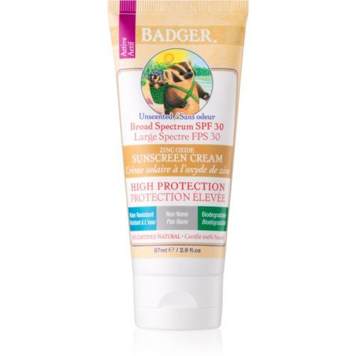 Badger Sun Sunscreen Cream SPF 30 87 ml
