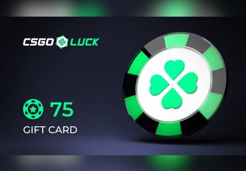 CSGOluck 75 Balance Gift Card
