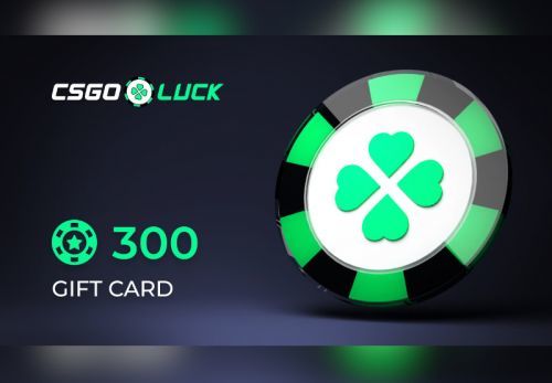 CSGOluck 300 Balance Gift Card
