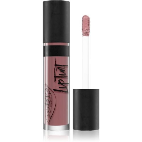 puroBIO Cosmetics Lip Tint Matte Liquid Lipstick Shade 04 Cold Pink 4,8 ml