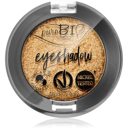 puroBIO Cosmetics Compact Eyeshadows Eyeshadow Shade 24 Gold 2,5 g