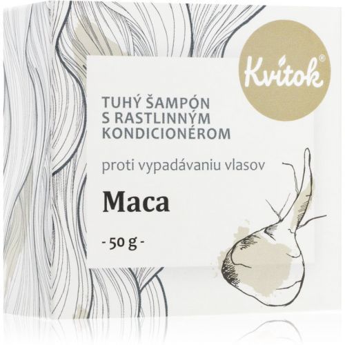 Kvitok Maca Shampoo Bar Against Hair Loss 50 g