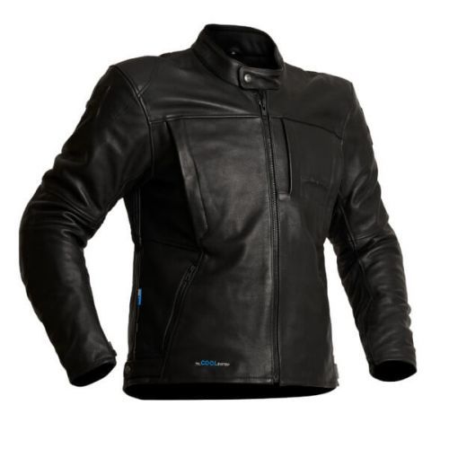 Halvarssons Leather Jacket Racken Black 50