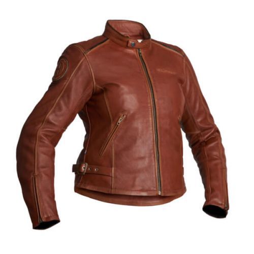Halvarssons Leather Jacket Nyvall Women Cognac 38